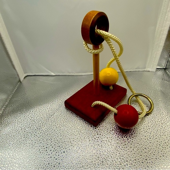 Wooden Brainteaser Puzzle - Picture 2 of 2